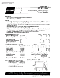 Datasheet STK7561J manufacturer Sanyo